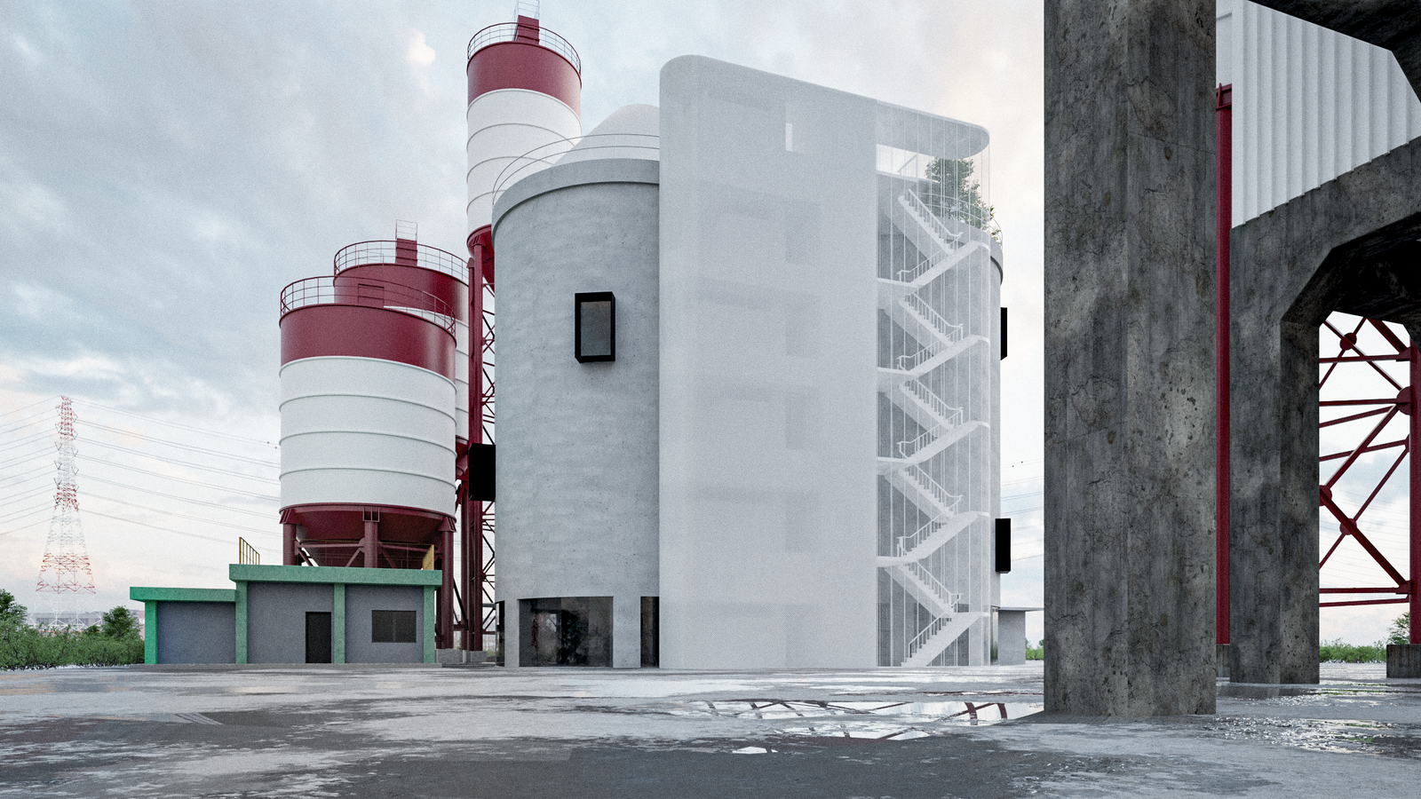 Render_水泥廠修建